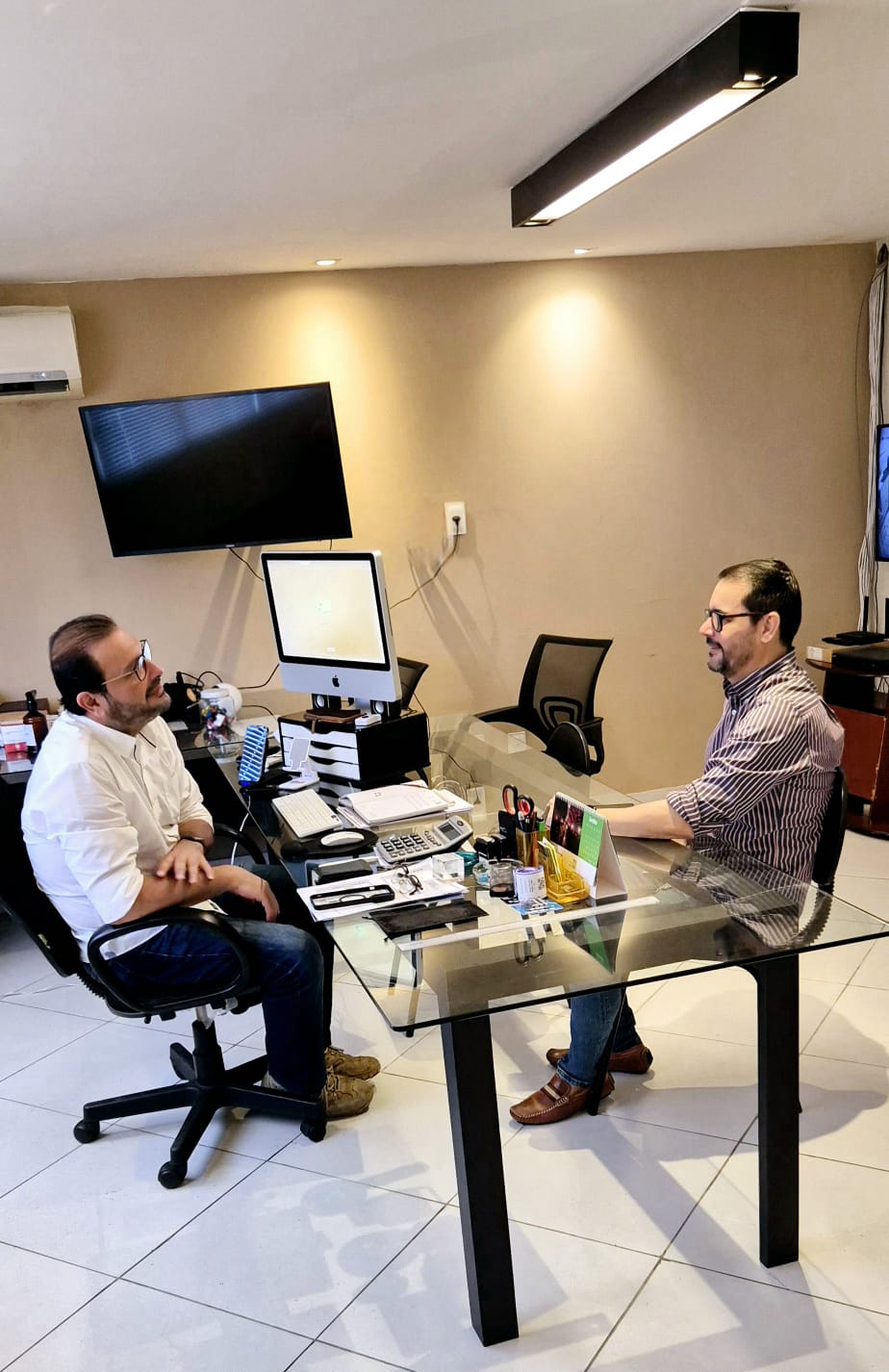 Habib Chalita e Eduardo Holder