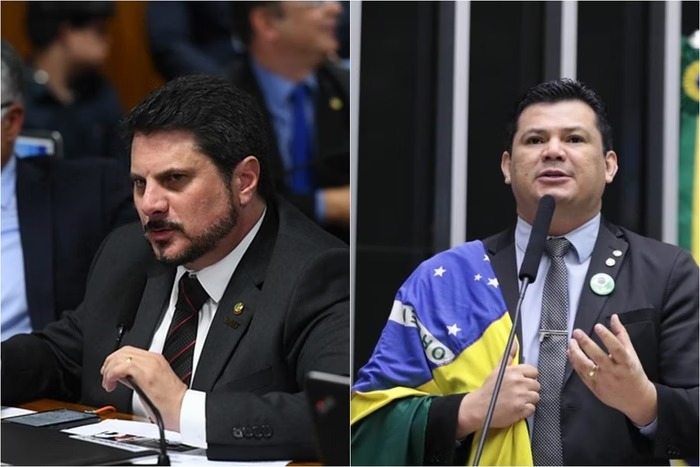 Gilvan da Federal e o senador Marcos do Val
