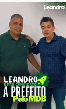 Leandro Varela e Walter Alves em Canguaretama