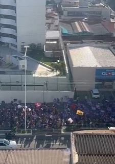 Protesto feminista salgado filho