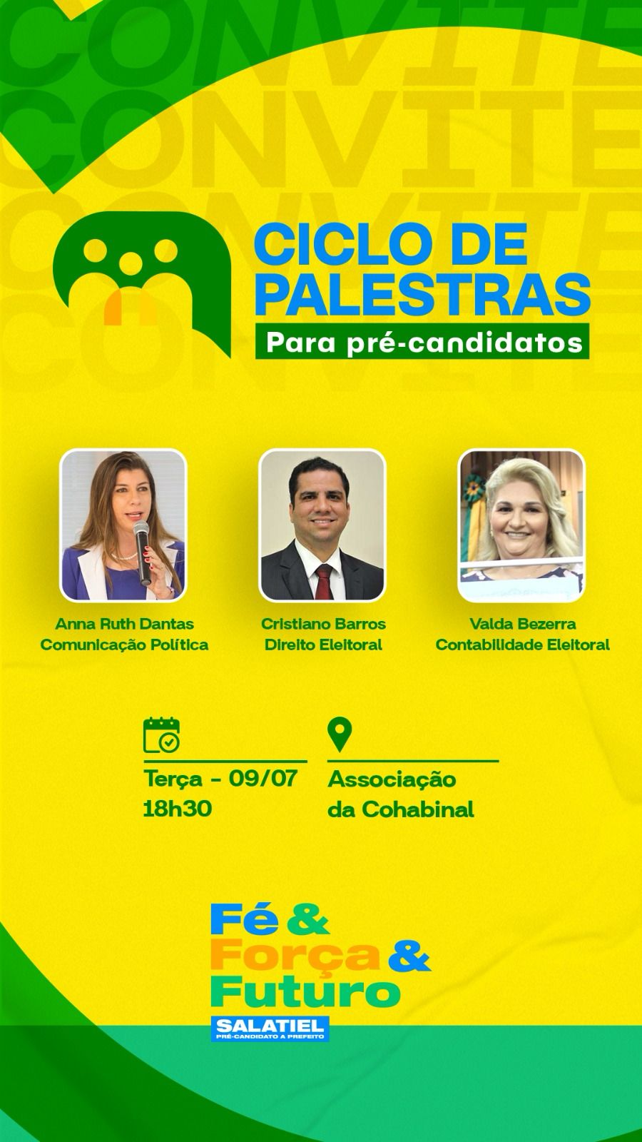 ciclo de palestras comunicação política parnamirim