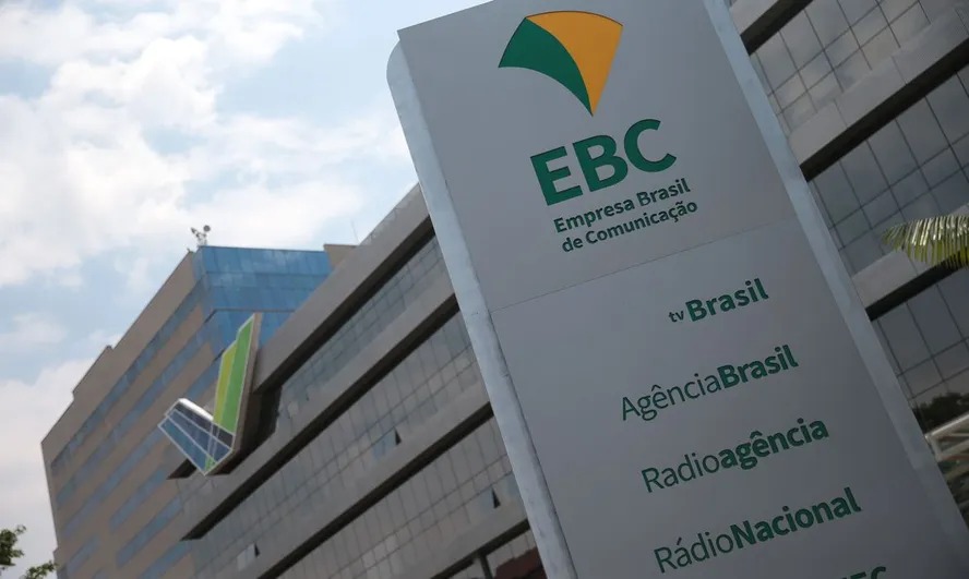 Fachada da EBC em Brasília, empresa que controla a TV Brasil e a Agência Brasil — (Foto: Marcello Casal Jr/Agência Brasil)