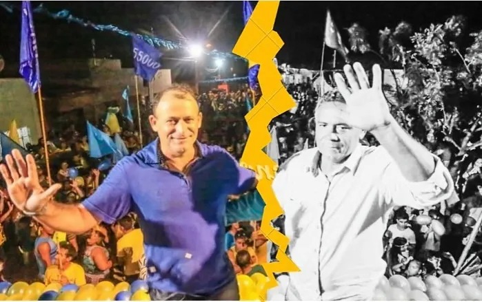 Prefeito Dão e ex-prefeito Cláudio Henrique em São Bento do Norte