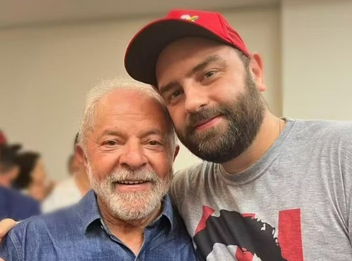Lula e o filho Luis Cláudio