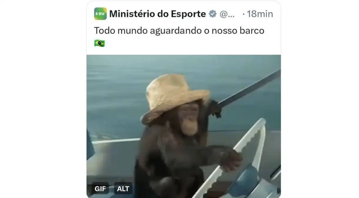 Ministério do Esporte faz post racista sobre delegação brasileira nas Olimpíadas