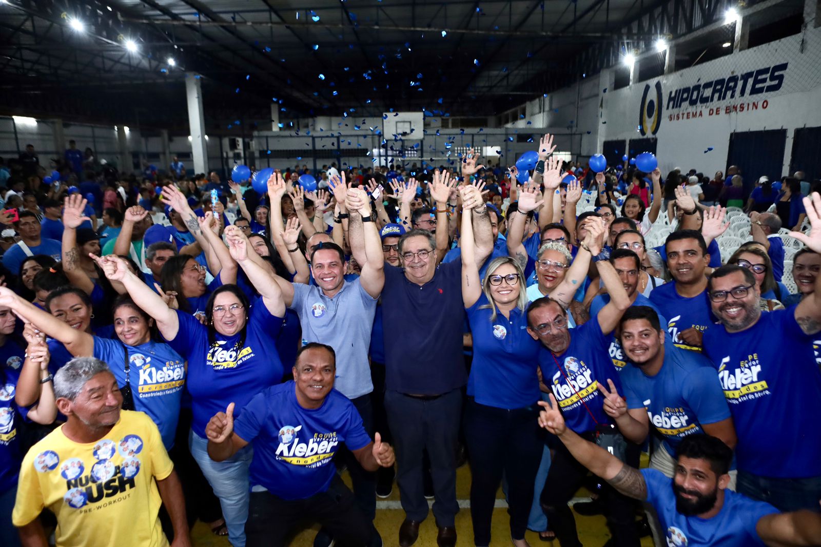 Kleber Fernandes reúne multidão, em encontro com líderes da Zona Norte