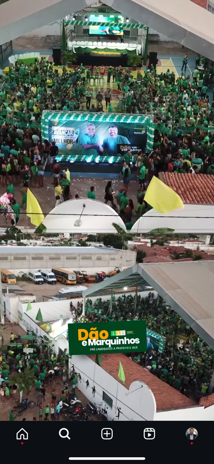 Prefeito de São Bento do Norte passa vergonha em convenção que foi um fiasco