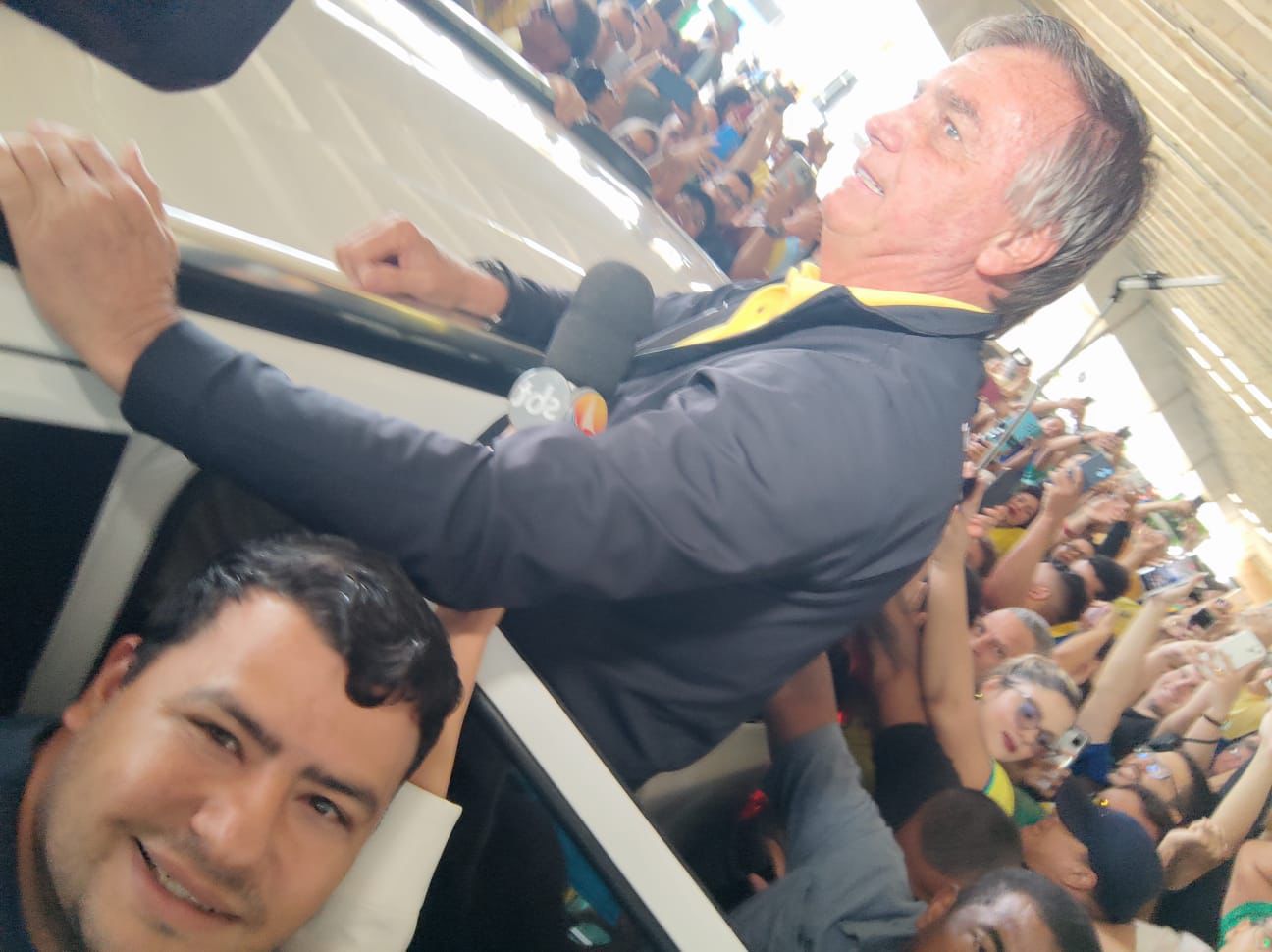 Bolsonaro já no RN e daqui a pouco na 96 FM