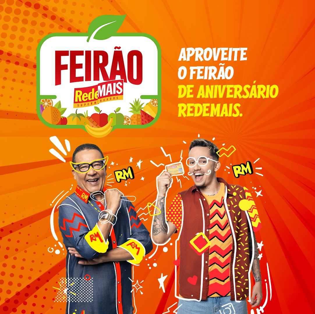 Feirão RedeMais é opção para comprar frutas e verduras com menor preço
