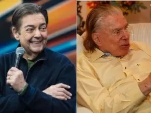 Faustão e Silvio Santos internados no mesmo hospital