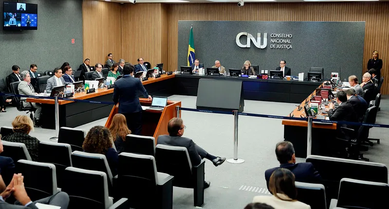 Plenário do Conselho Nacional de Justiça (CNJ), em Brasília (Nelson Júnior/Agência CNJ/Divulgação)