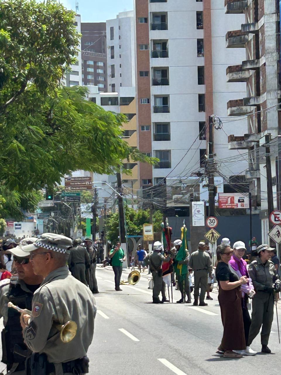 O descaso da PM com os músicos no desfile de 7 de setembro