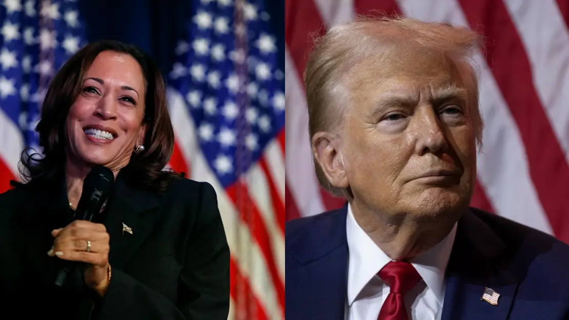 Kamala Harris e Donald Trump (Colaborador/Getty Images)