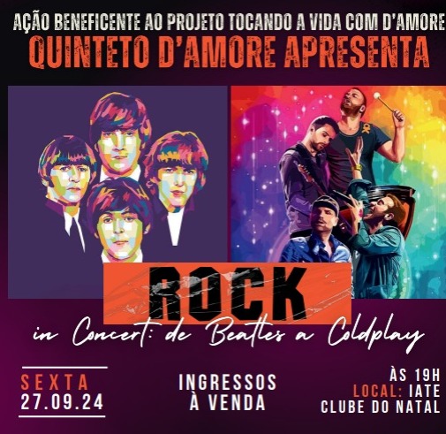 Instituto Atitude Cooperação realiza evento com o Quinteto D'Amore dia 27