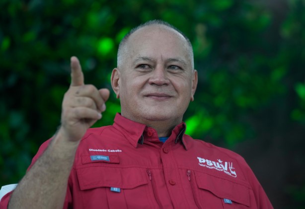 Prisões foram anunciadas pelo ministro do Interior da Venezuela, Diosdado Cabello (Foto: Ariana Cubillos/AP)