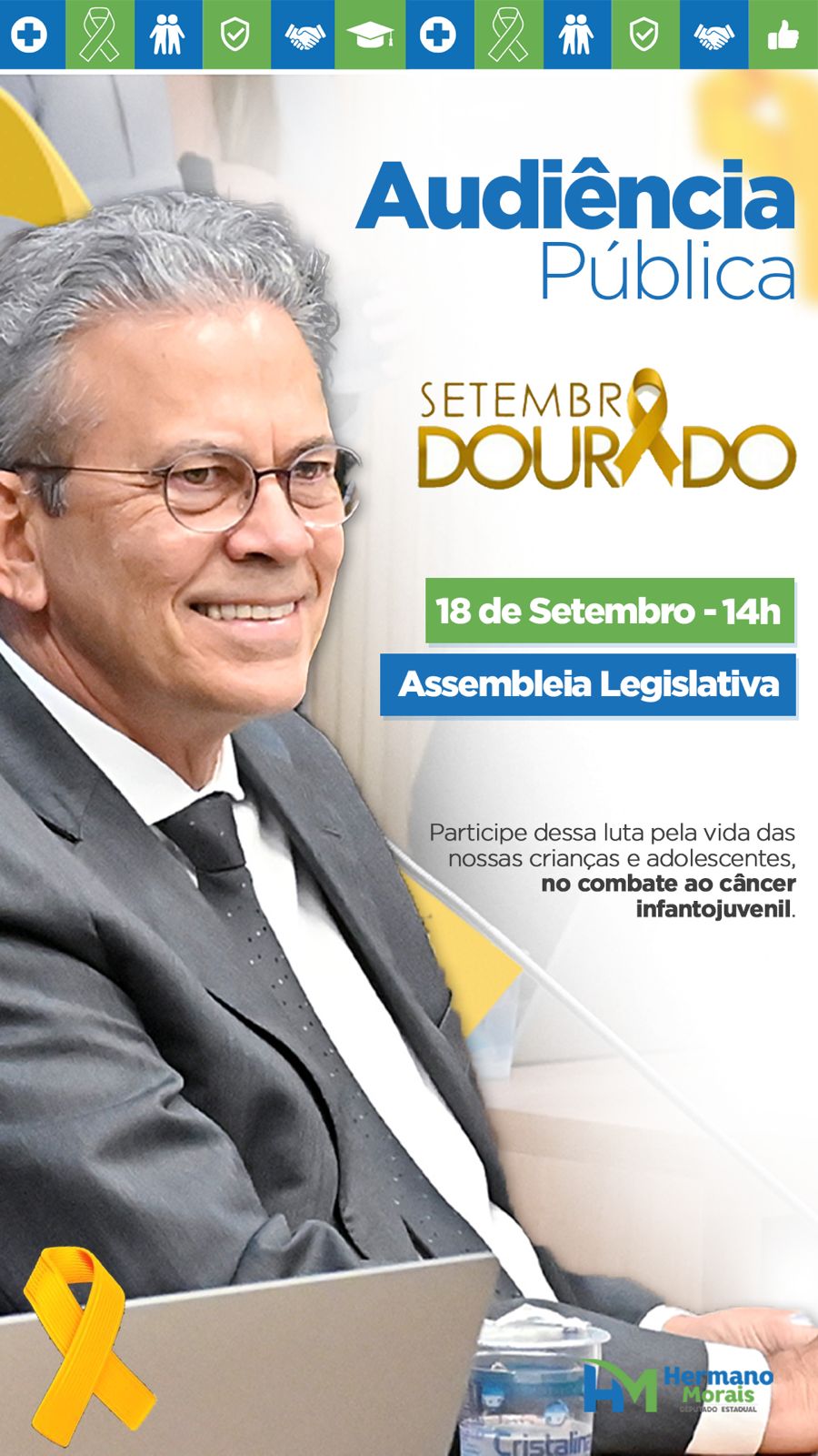 Campanha Setembro Dourado será discutida na ALRN