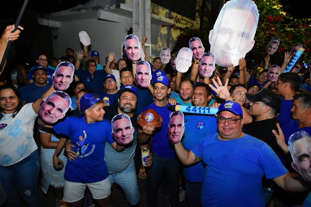 Em Mossoró, o uso de máscaras ganha destaque na campanha do vereador Professor Francisco Carlos