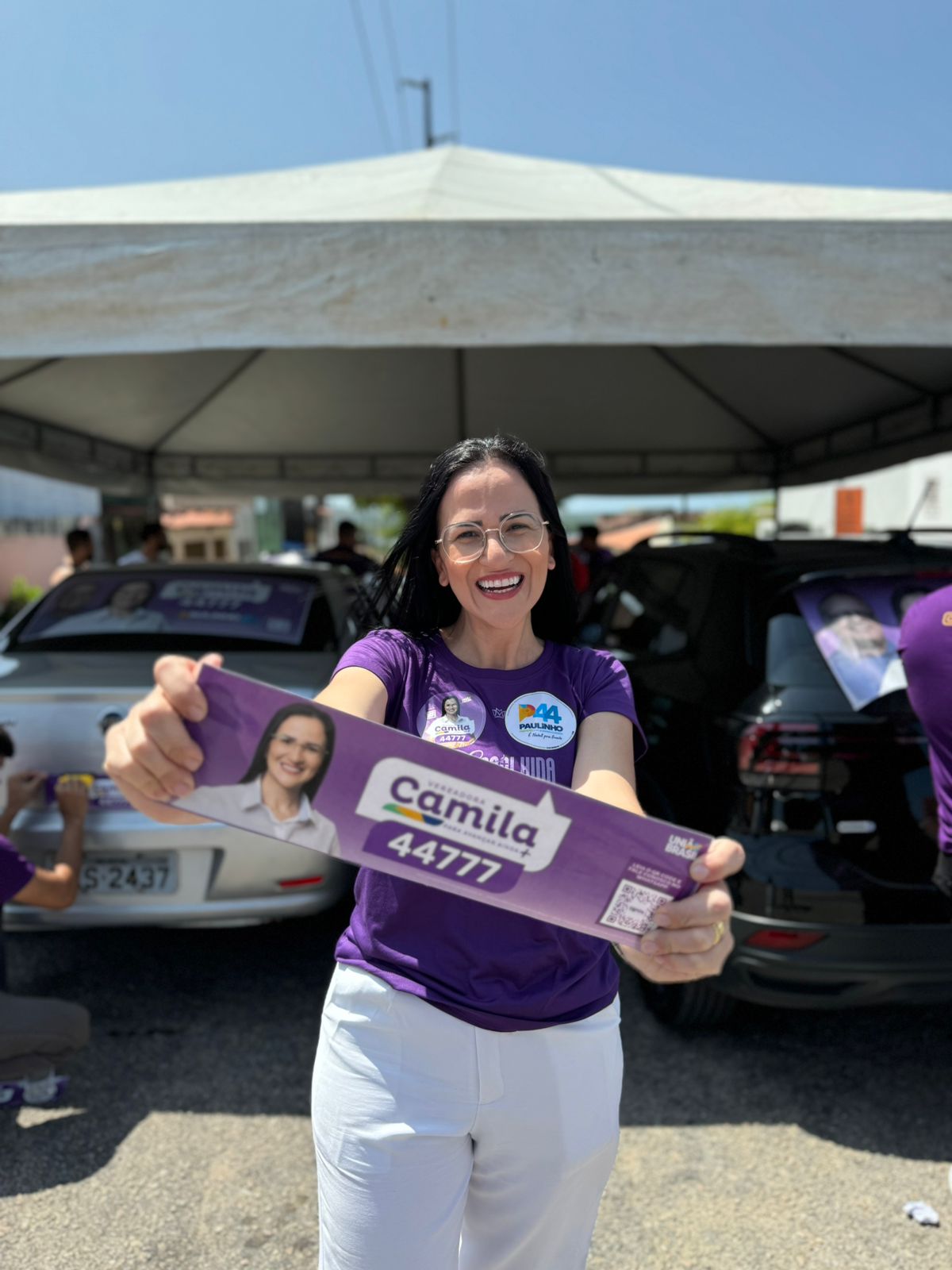 Camila consolida liderança absoluta no União Brasil