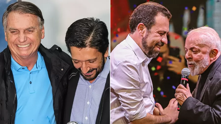 Candidatos de Lula lideram em 6 capitais; os de Bolsonaro, em 14