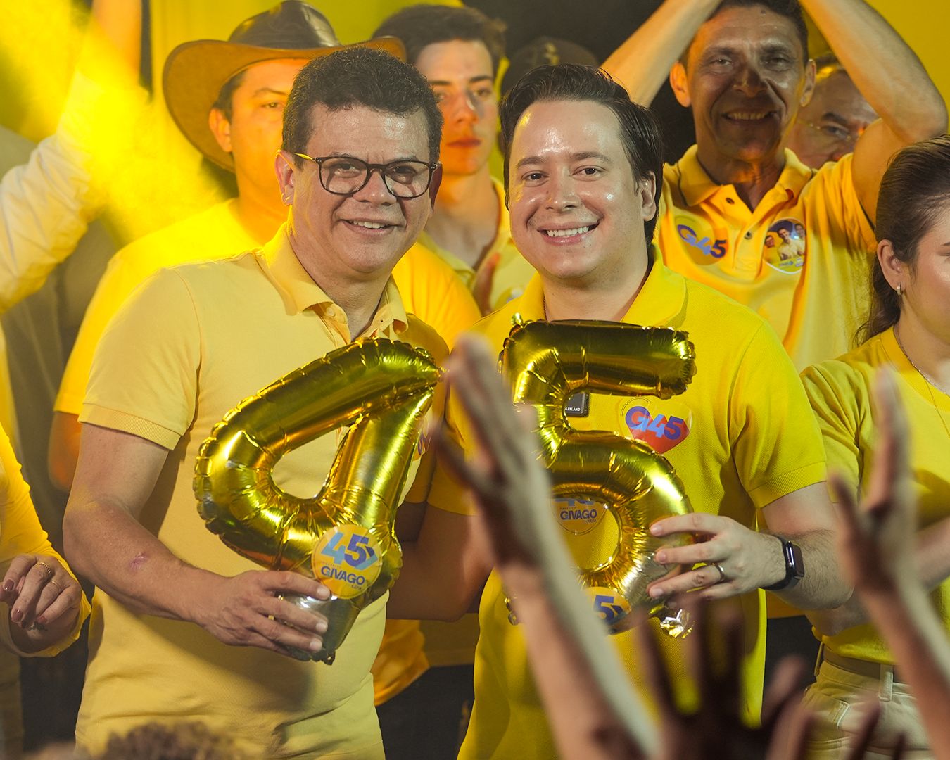 Apoiadores do candidato Givago Barreto lotam “Encontrão 45 “ na Comunidade de Cachoeira em Caraúbas
