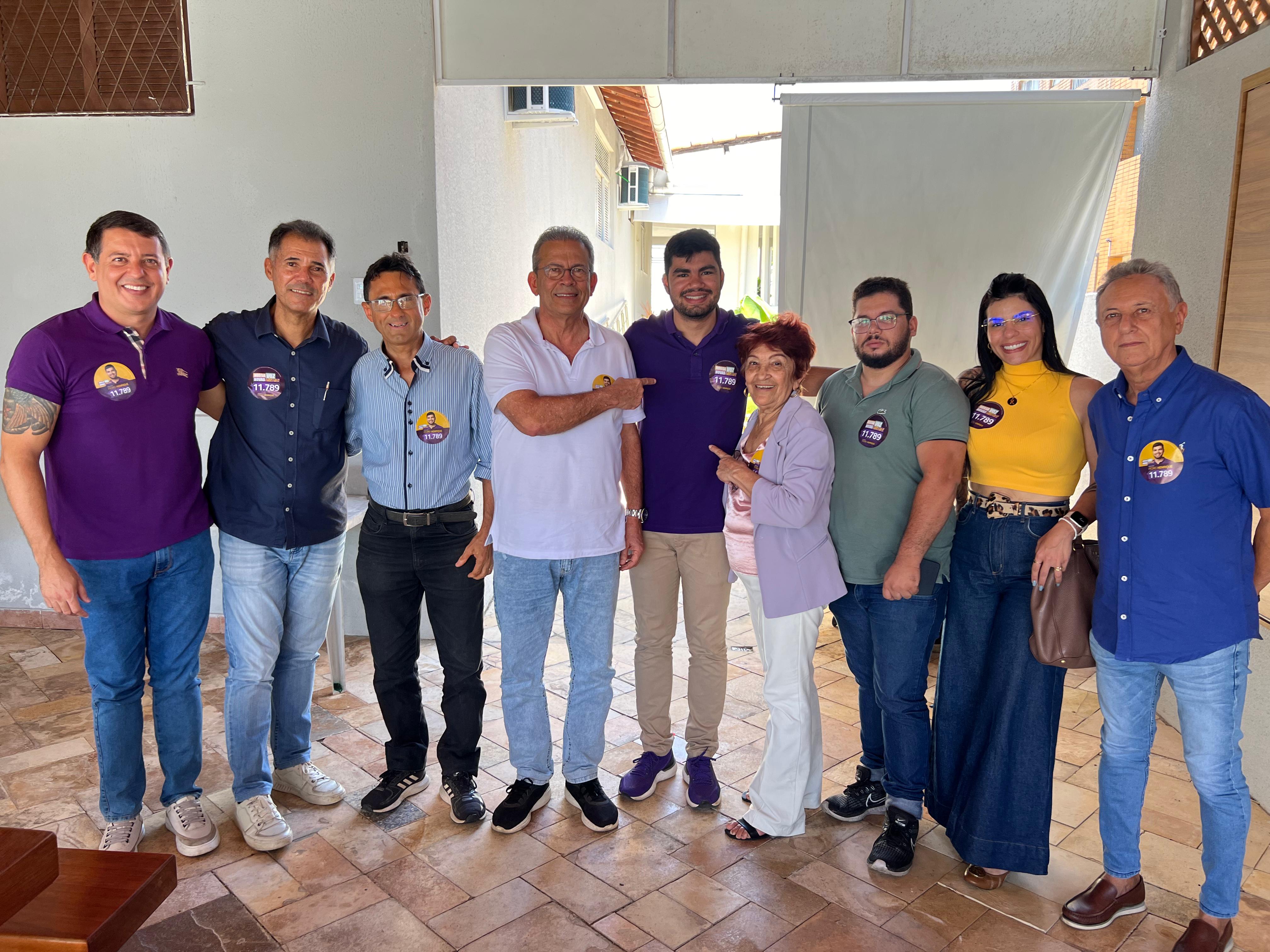 Hermano Morais e Suplentes de vereadores se reúnem em apoio a Pedro Henrique