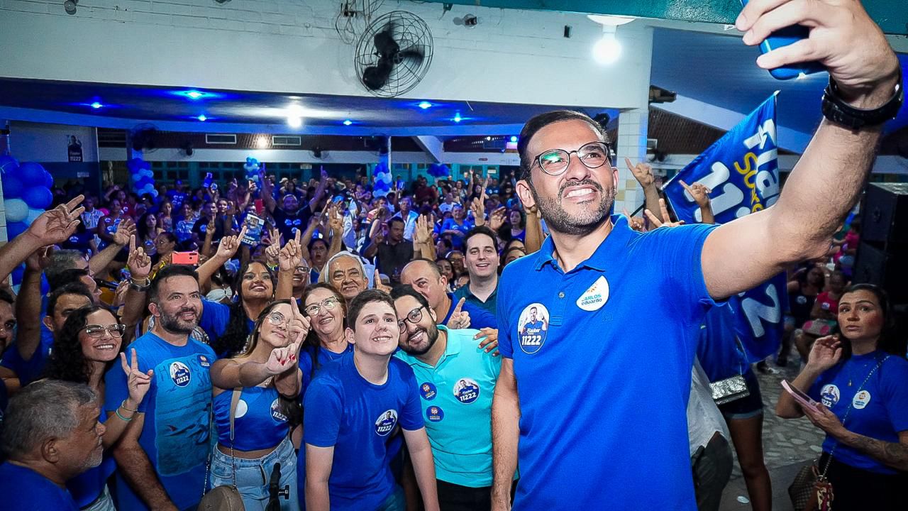 Flauber Soares reúne multidão em grande evento de reta final, consolidando sua candidatura a vereador em Natal
