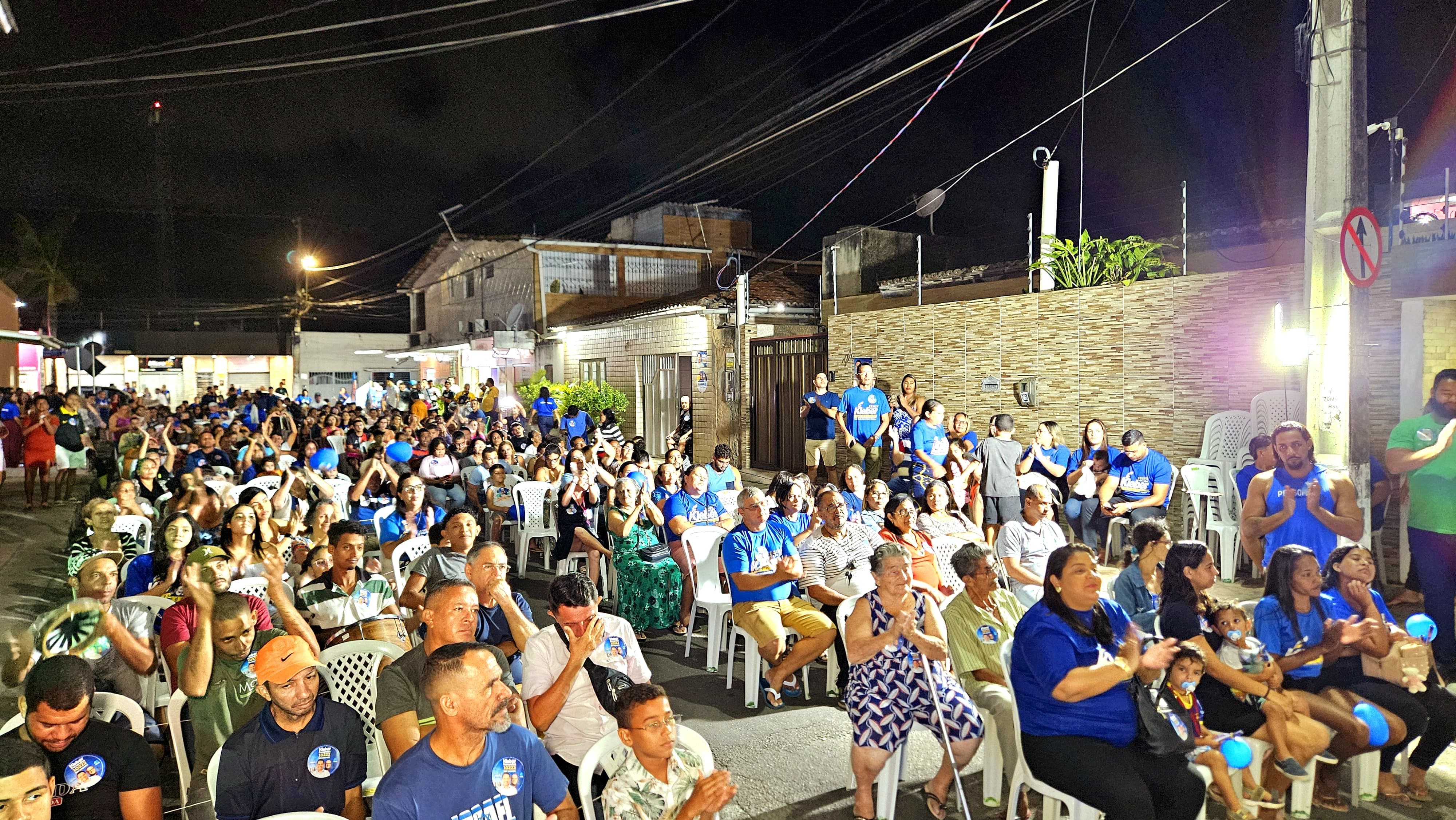 Kleber Fernandes reúne mais de mil pessoas, em noite histórica na Zona Norte