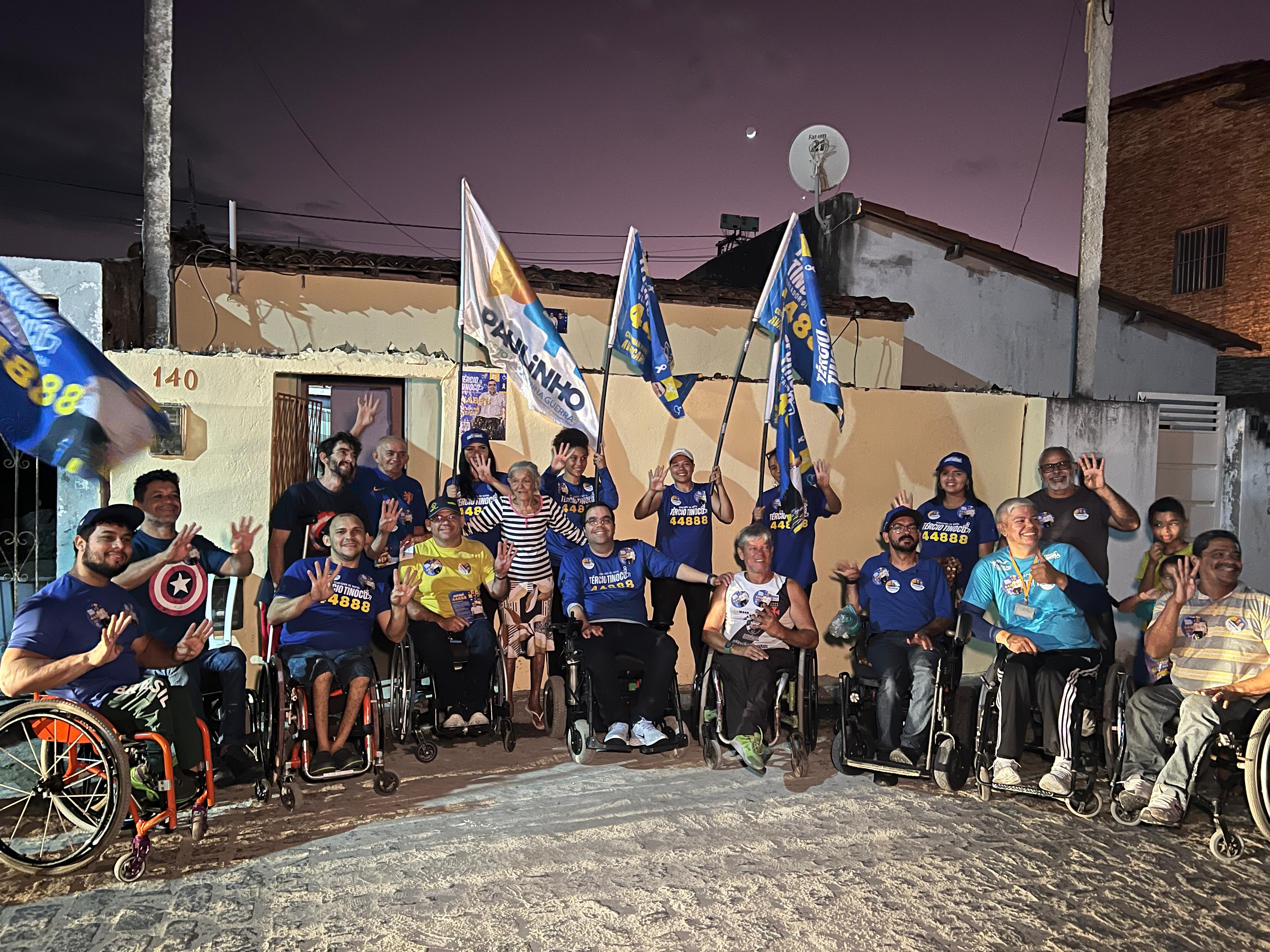Candidato à reeleição, vereador Tércio Tinoco conta com apoio popular e
