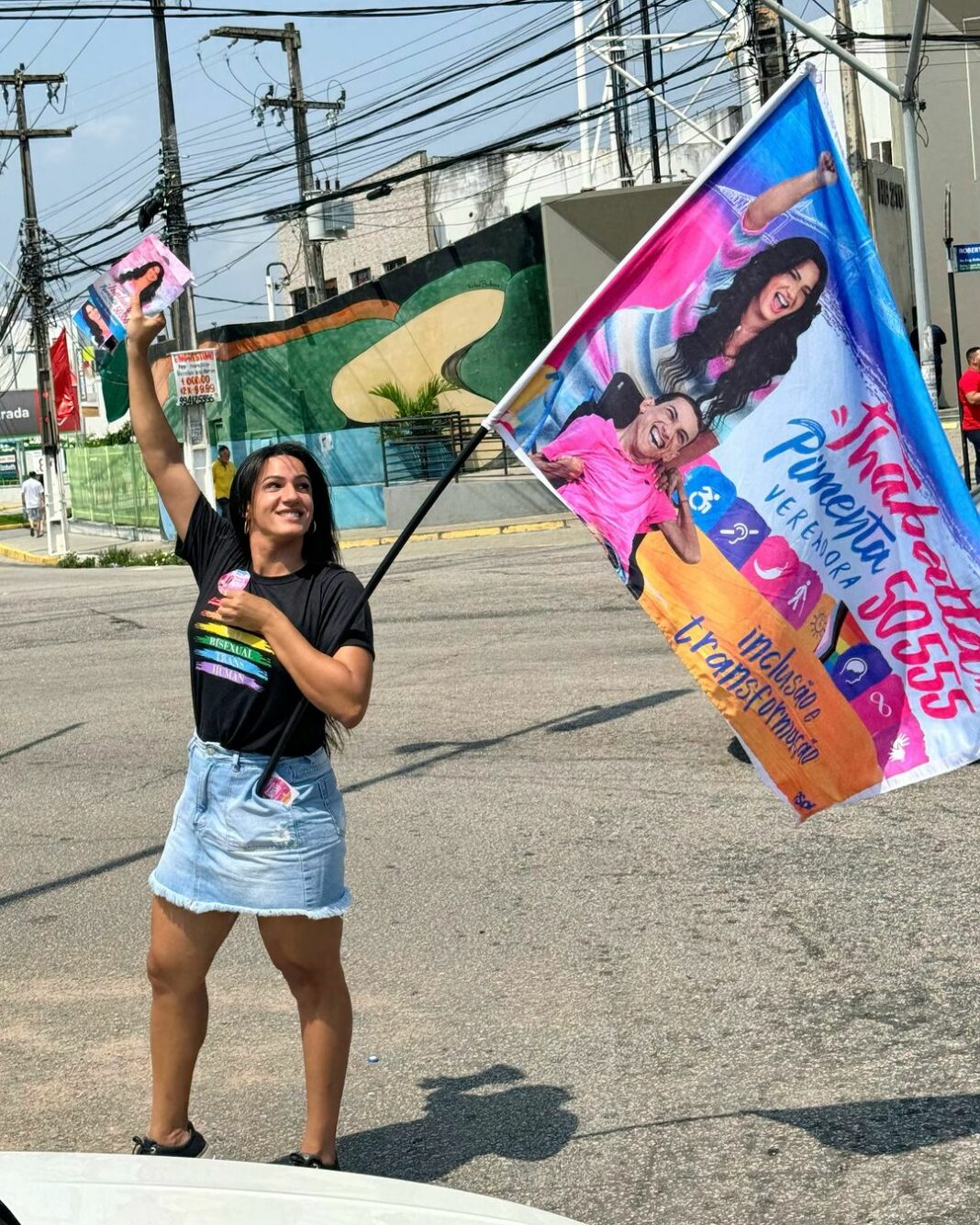 Thabatta Pimenta é eleita a primeira vereadora trans de Natal