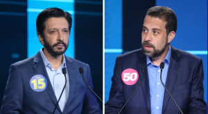 Debate em SP é marcado por troca de acusações entre Nunes e Boulos