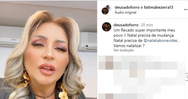 Governo banca cantores que fazem militância em favor de Natália Bonavides