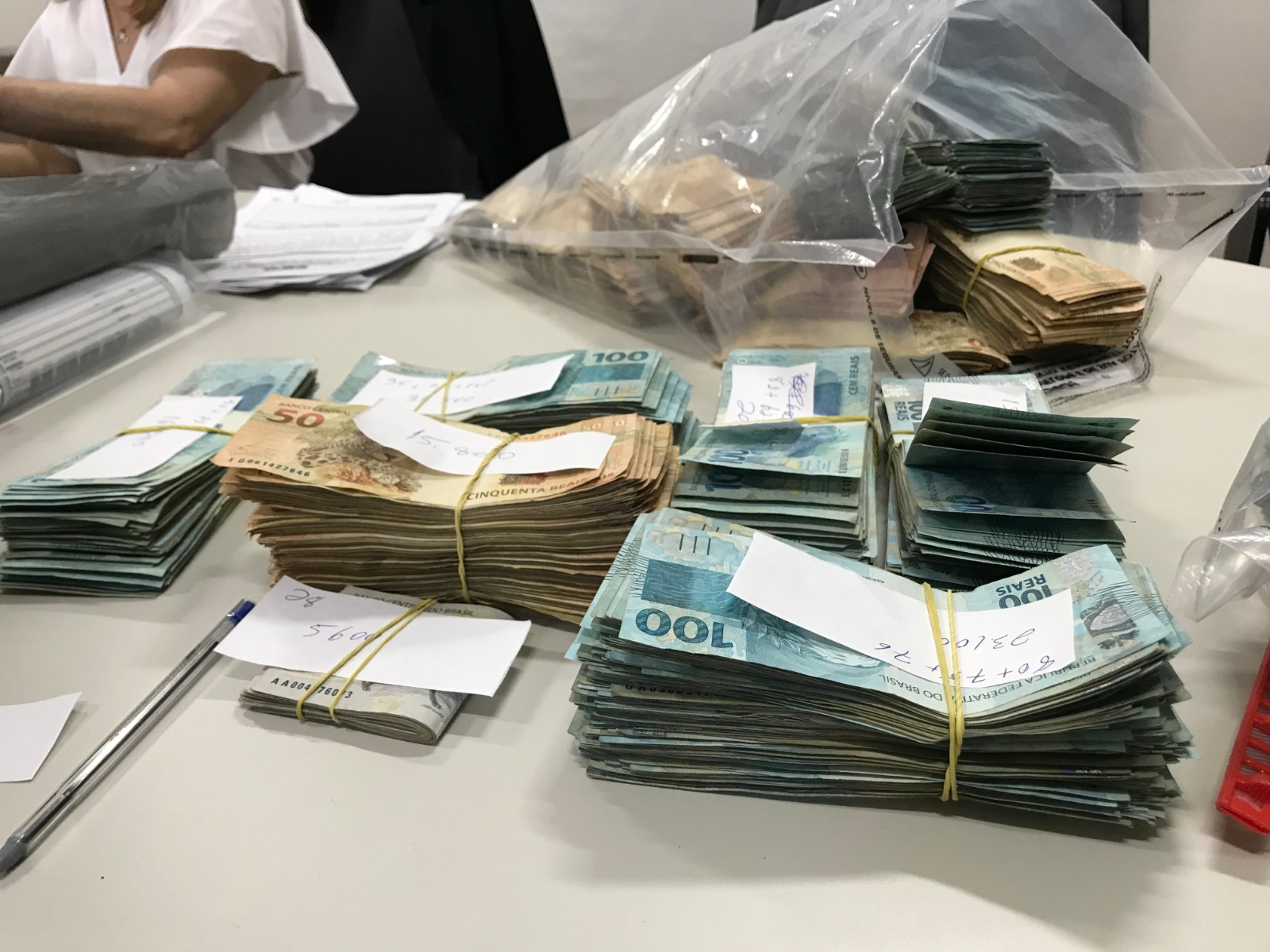 3° Batimento: dinheiro encontrado em operação contra desvio de recursos públicos em Touros ultrapassa R$ 530 mil