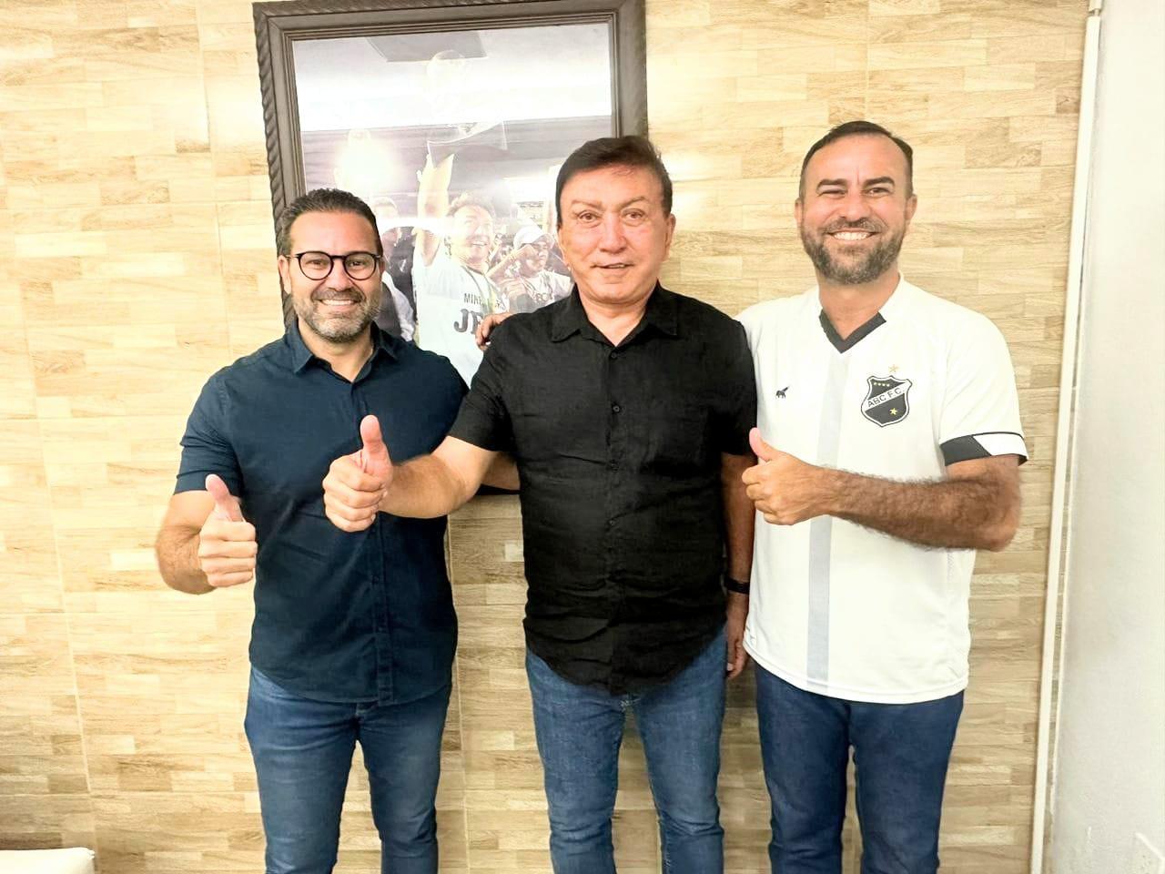 Rubens Guilherme e Jocélio Soares declaram apoio à candidatura de Irapoã para presidente do ABC