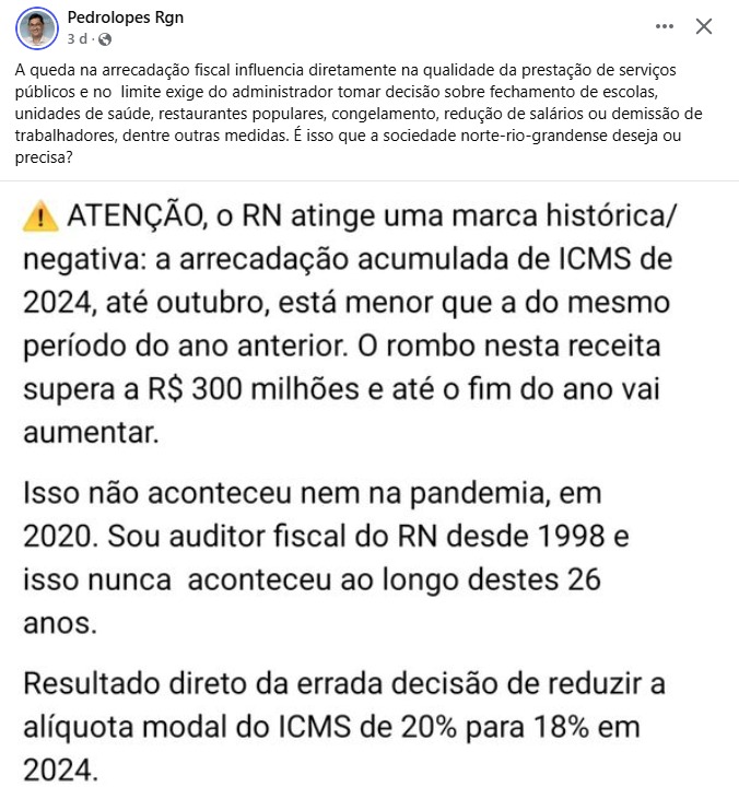 Conflito entre Sindicato dos Auditores Fiscais e o secretário de Fátima auditor fiscal