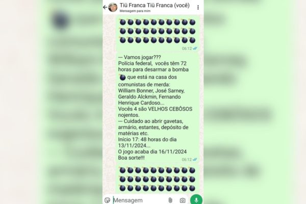 PF investiga se explosão perto do STF foi premeditada