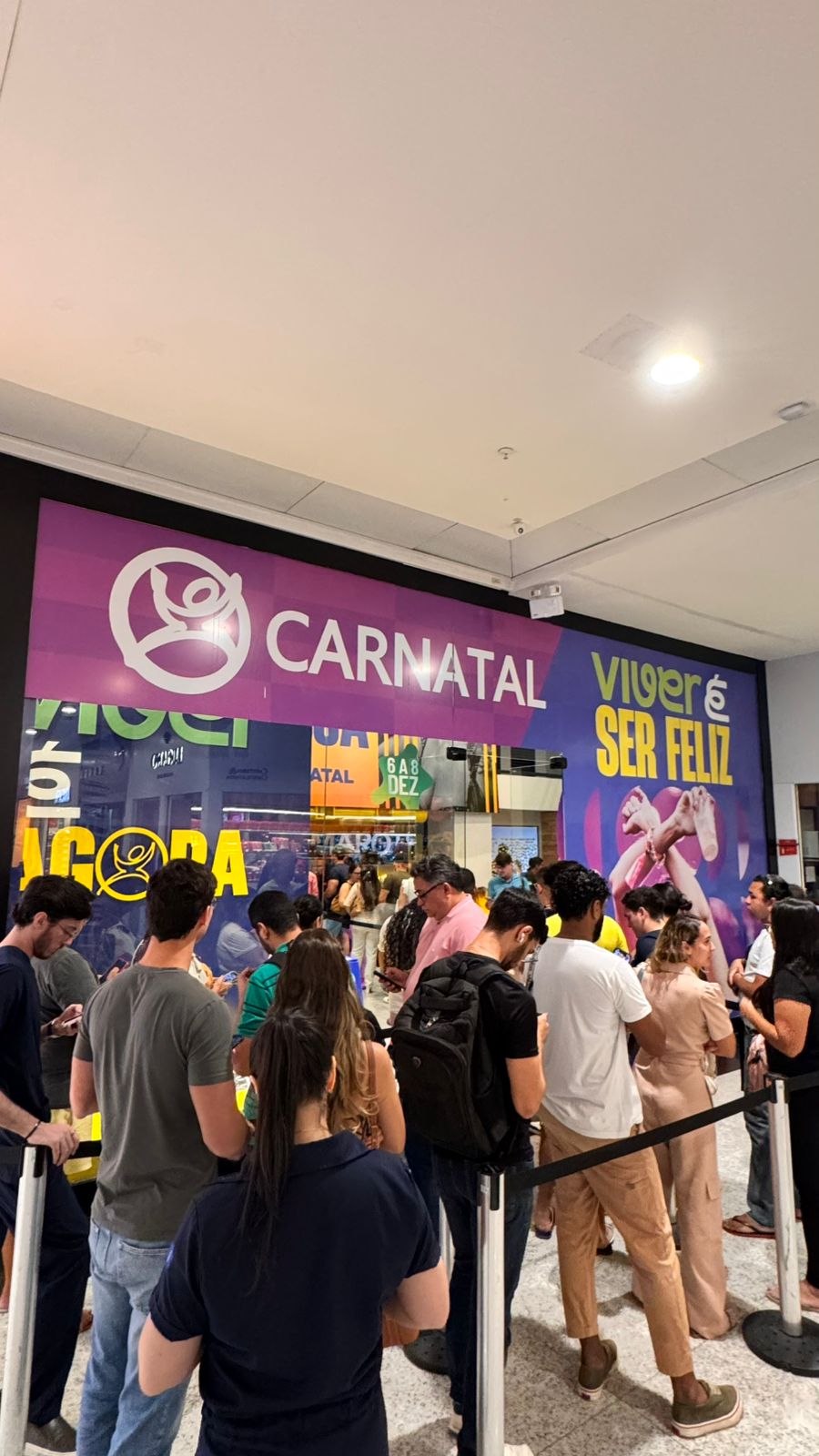 Central do Carnatal grande procura no encerramento da Black Friday