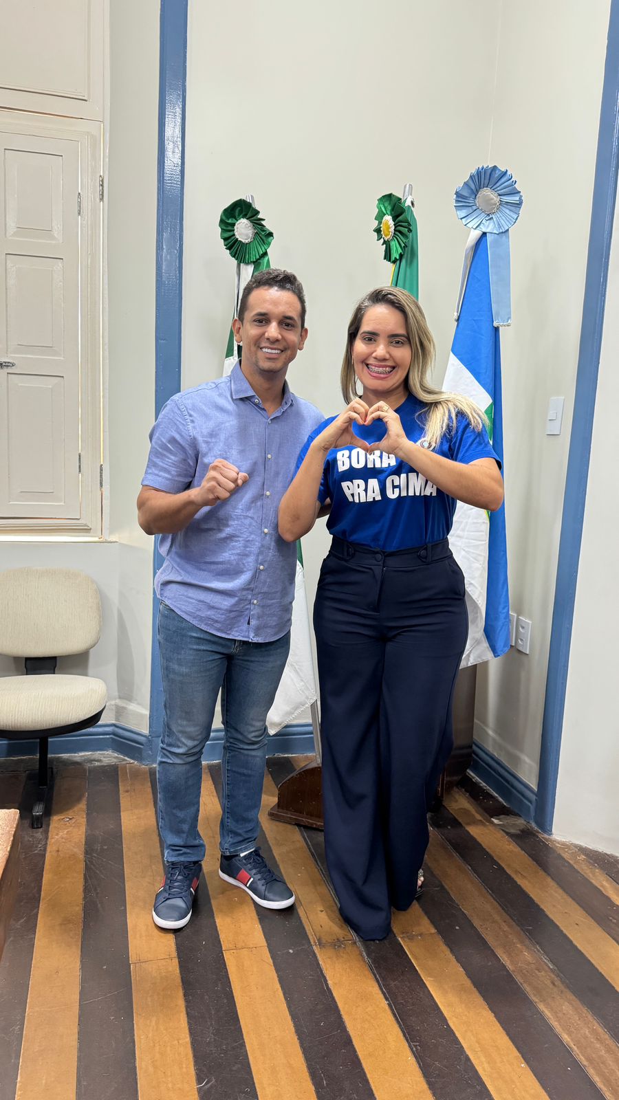 Allynson Bezerra recebe em Mossoró prefeita eleita de Passagem Wedna Mendonça e destaca modelo de gestão
