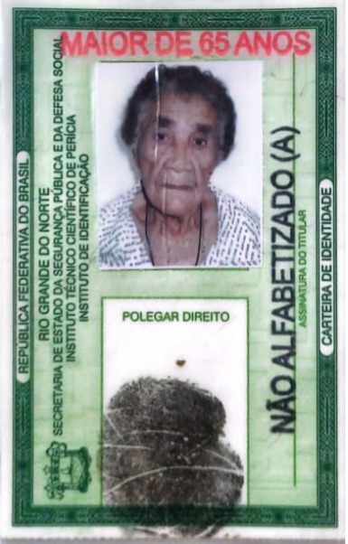 Com 116 anos, potiguar é uma das pessoas mais velhas do mundo