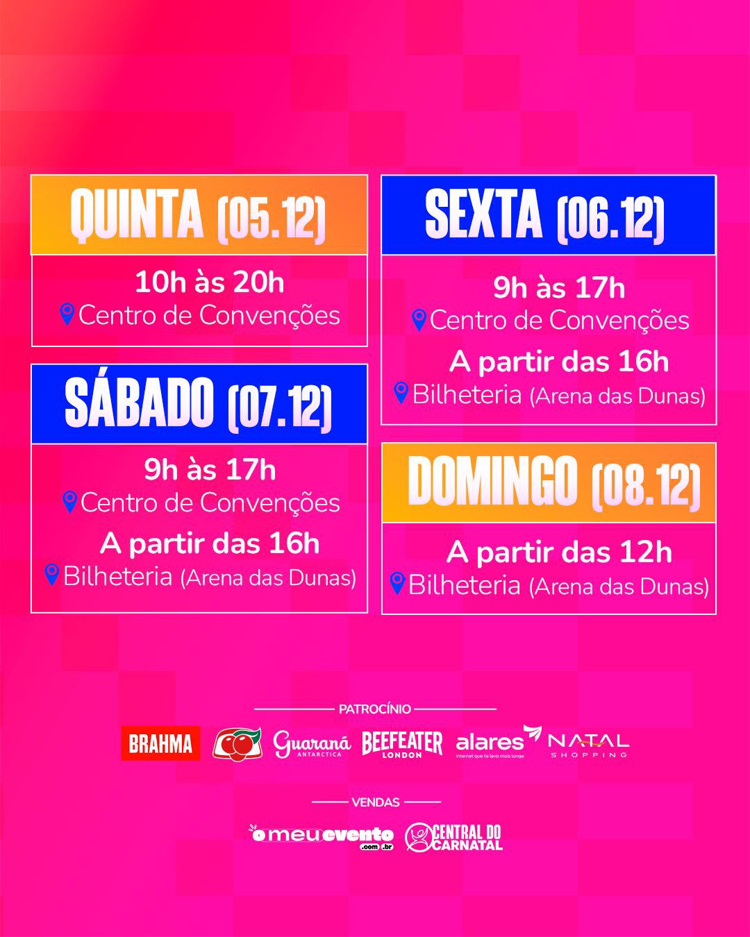Entrega de abadás do Carnatal 2024 começa quinta (05/12)
