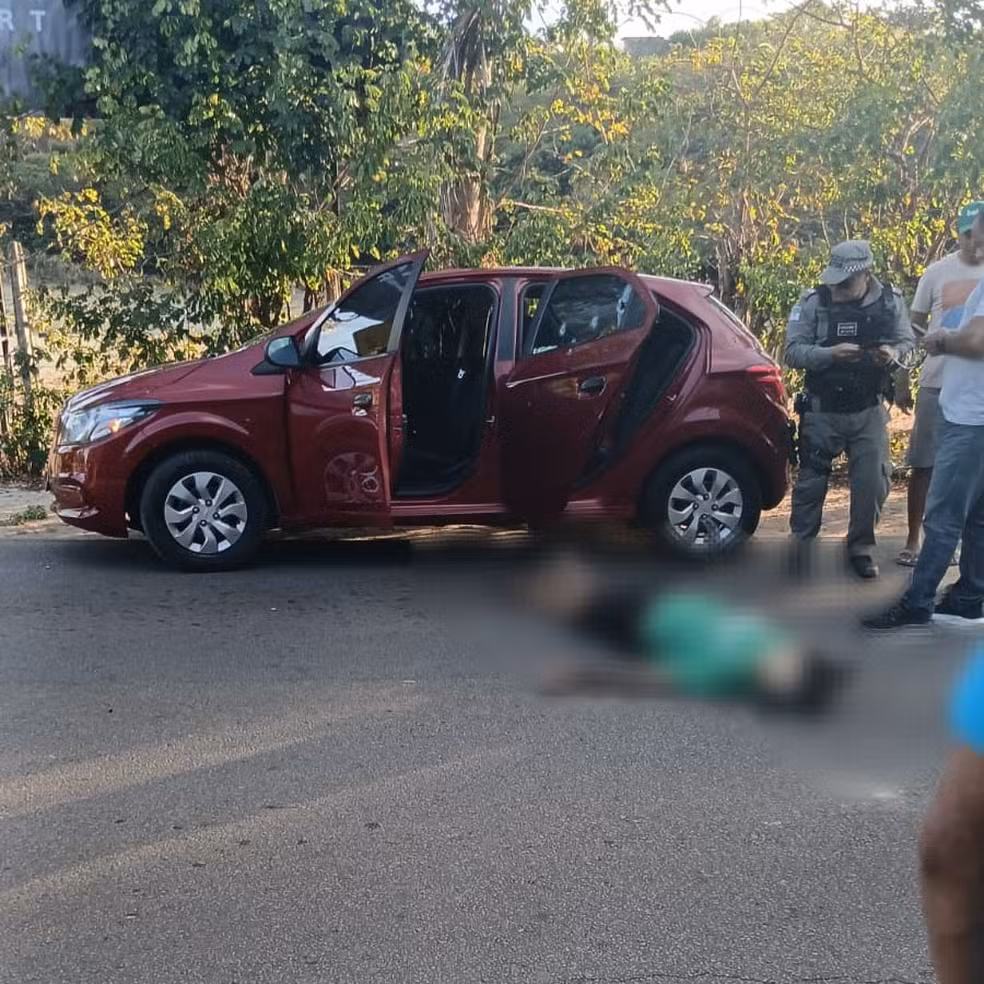Três homens são executados em plena luz do dia na avenida principal de Pipa