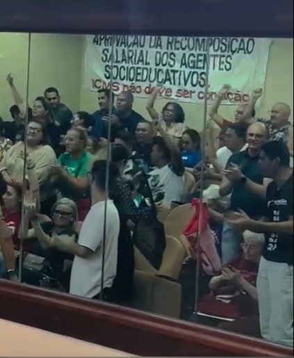 Galerias agitadas na Assembleia Legislativa
