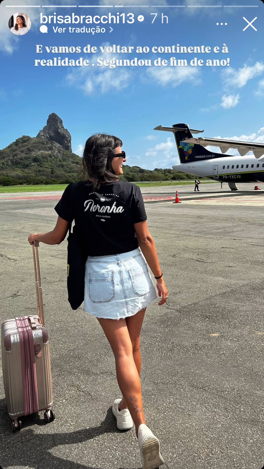 Madame Brisa é esquerda no continente e capitalista em Fernando de Noronha