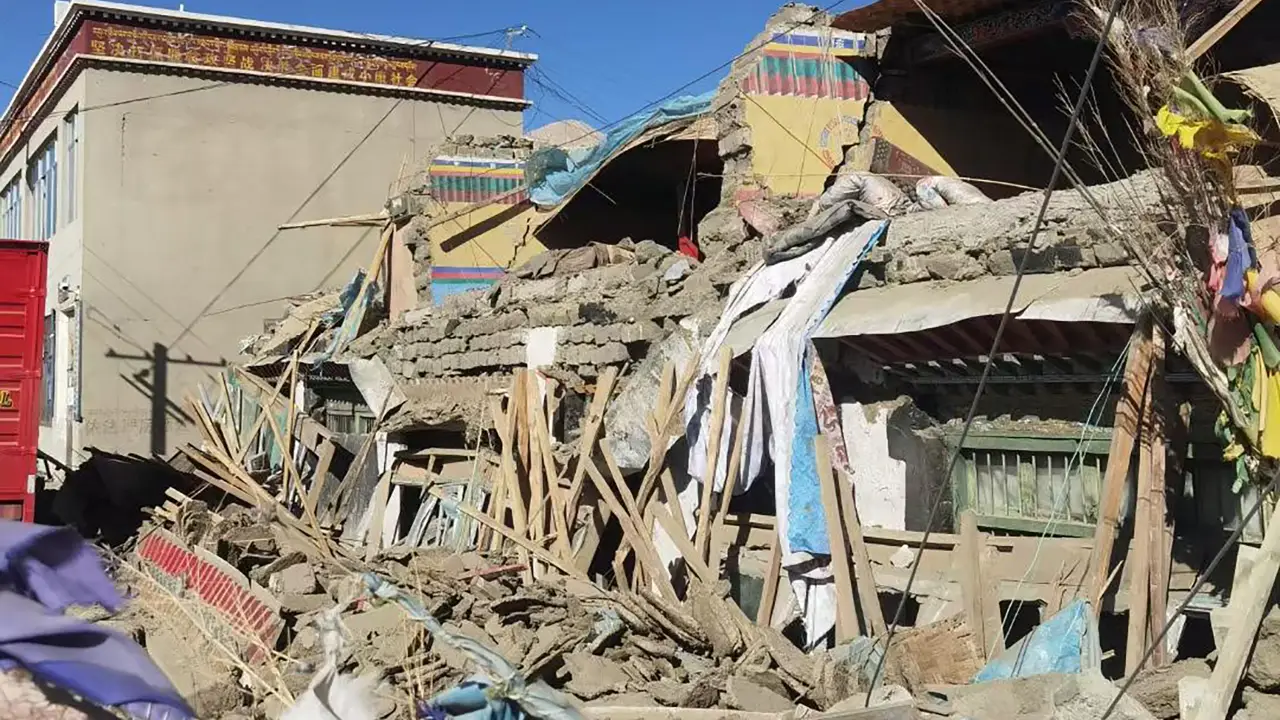 Terremoto no Tibete mata ao menos 106 pessoas; mais de 174 ficaram feridas
