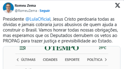 FireShot Capture 3244 - Zema rebate fala de Lula sobre Jesus_ “Jamais cobraria juros abusivo_ - www.blogdobg.com.br.jpg