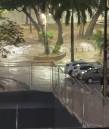 Alerta: Canal do Baldo perto de transbordar