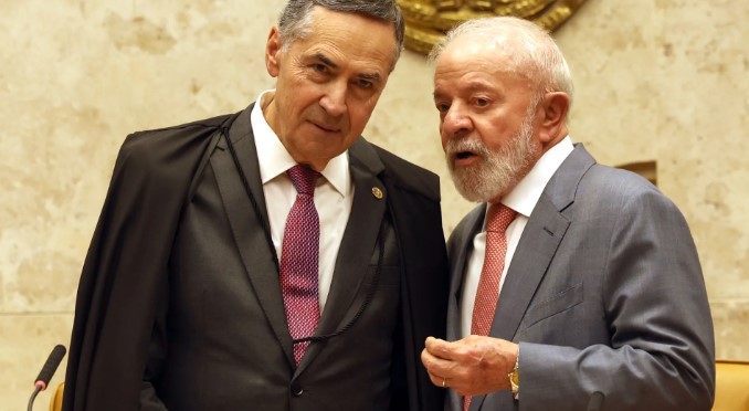Geral Lula terá jantar promovido por Barroso com ministros do Supremo e o chefe da PGR