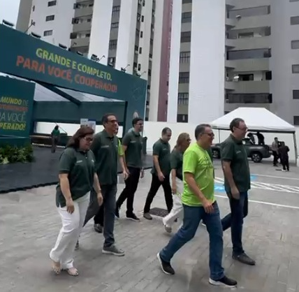 Chapa 1 visita novo Hospital da Unimed