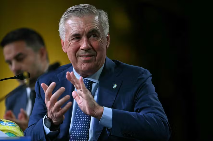 Jatinho, bônus de R$ 32 milhões e mansão no Rio: veja os privilégios de Ancelotti para assumir o comando da seleção