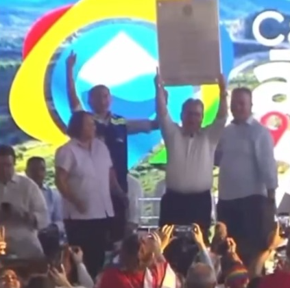  Incontrolável: Fatima tenta aparecer até em obra federal na Paraíba 