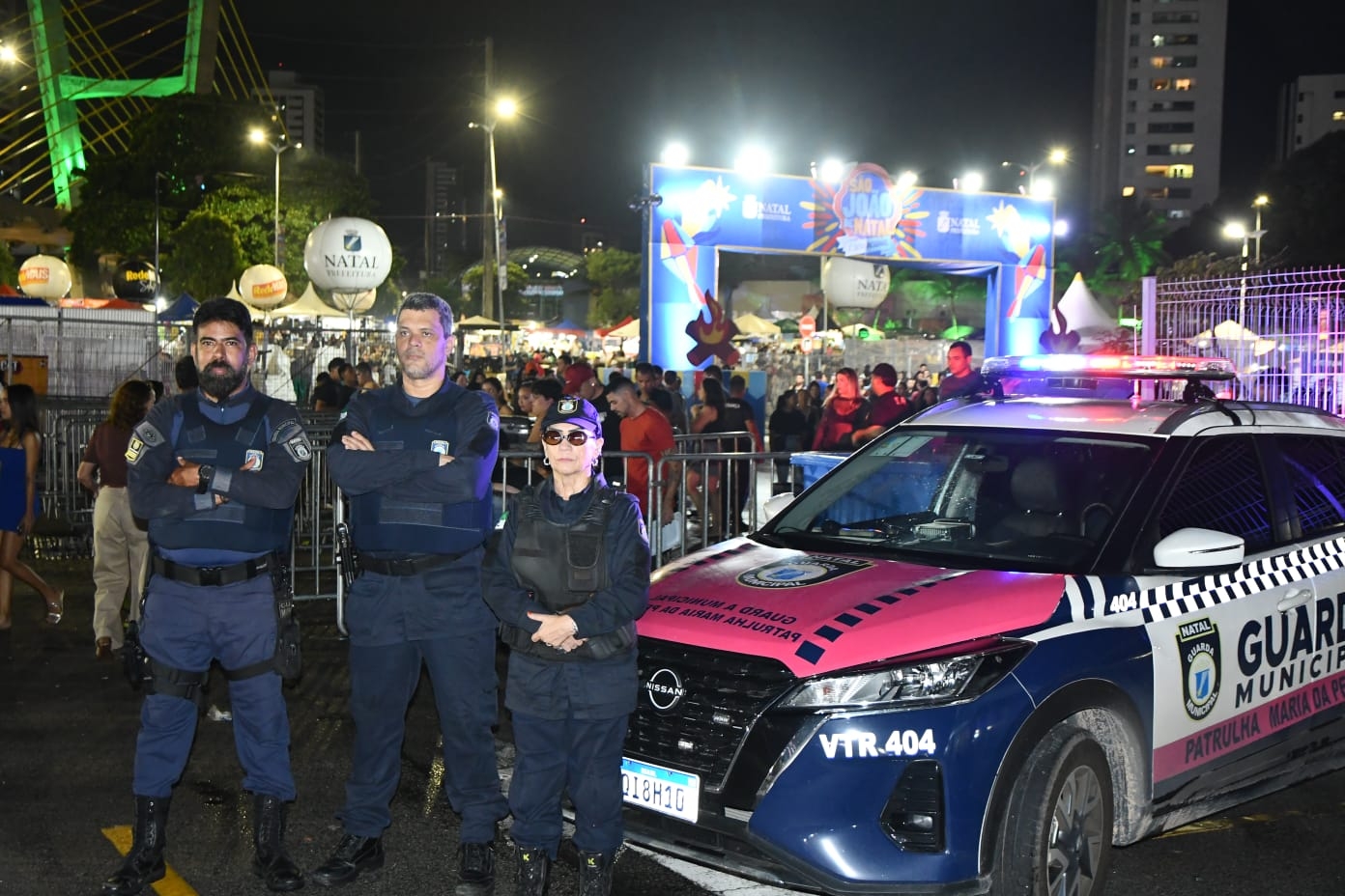 Guarda Municipal reforça segurança no São João de Natal